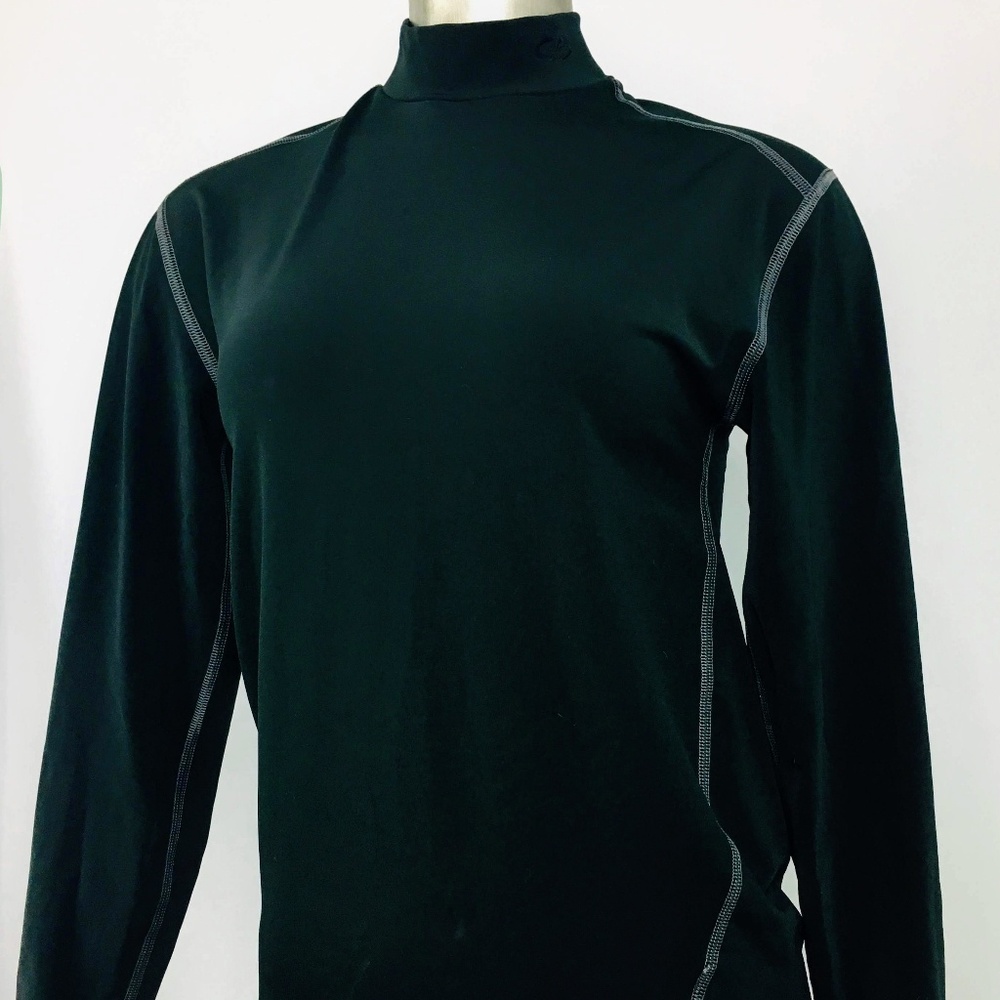 Champion Duo Dry Black Turtleneck Medium